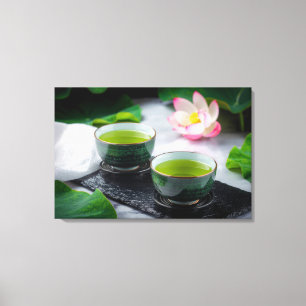 Impressão Em Tela Gyokuro - Chá Verde - ZEN BUDISMO