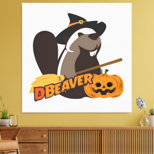 Impressão Em Tela Halloween