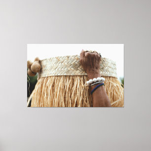 Impressão Em Tela Hands of Tradition Braided Straw and Sacred Jewelr