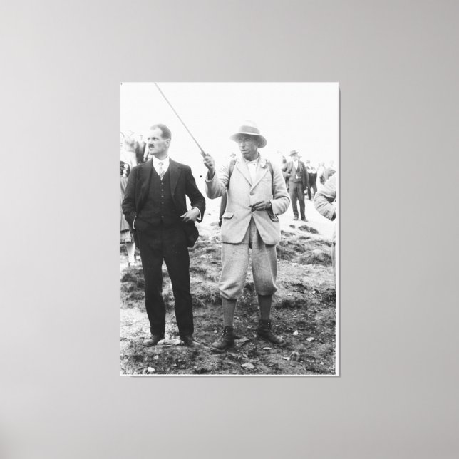 Impressão Em Tela Hannes Schneider 1929 –Pionier des alpinen Sports (Frente)