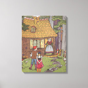 Impressão Em Tela Hansel e Gretel, baleeira de Vintage de Hauman