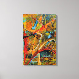 Impressão Em Tela Happiness