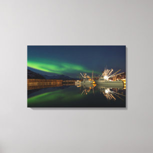 Impressão Em Tela Harbor Aurora