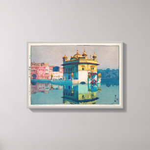 Impressão Em Tela Harmandir Sahib (templo dourado), Hiroshi Yoshida