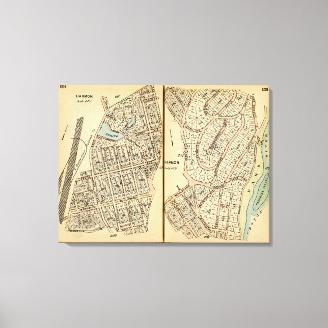 Impressão Em Tela Harmon Park, Nova Iorque 2 (Frente)