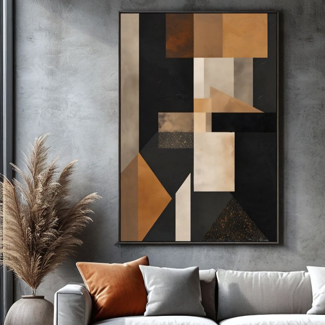 Impressão Em Tela Harmonia Terrosa (Criador carregado)