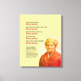 Impressão Em Tela HARRIET TUBMAN Continua a Citar