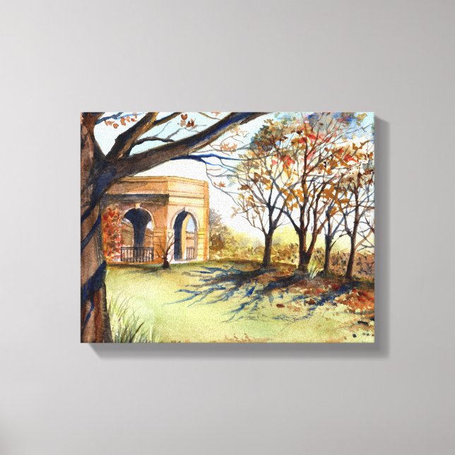 Impressão Em Tela Harrogado do Jardim Vale por Farida Greenfield (Frente)