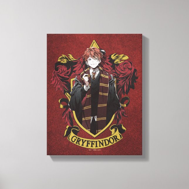 Impressão Em Tela HARRY POTTER™ | Anime Brasão de Armas da Casa de R (Frente)