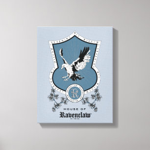 Impressão Em Tela HARRY POTTER™   Desenho Delicado RAVENCLAW™ Crest