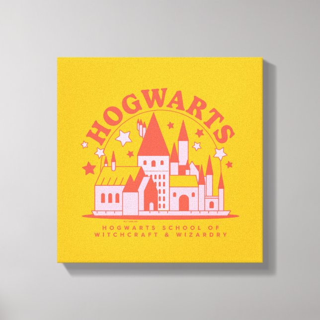 Impressão Em Tela HARRY POTTER™ | Escola Cute HOGWARTS™ (Frente)
