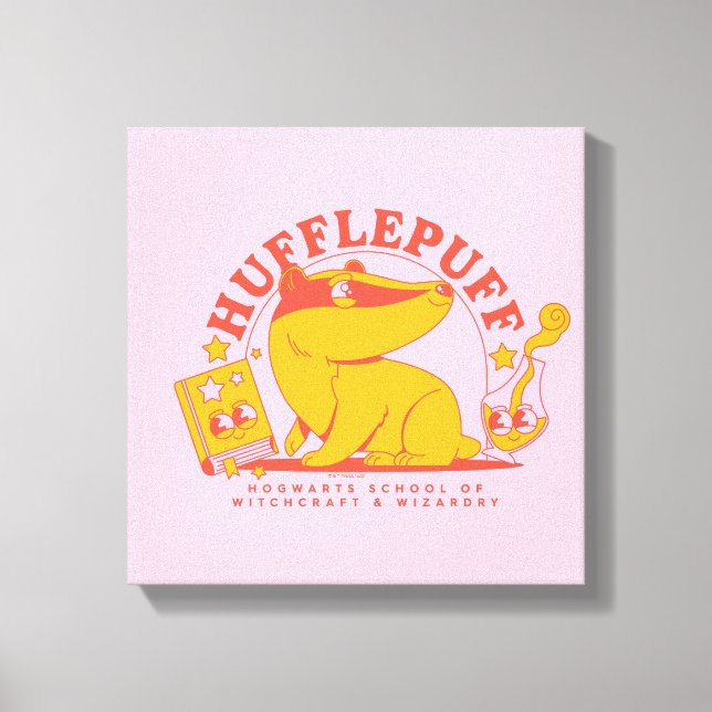 Impressão Em Tela HARRY POTTER™ | Fofinho HUFFLEPUFF™ (Frente)