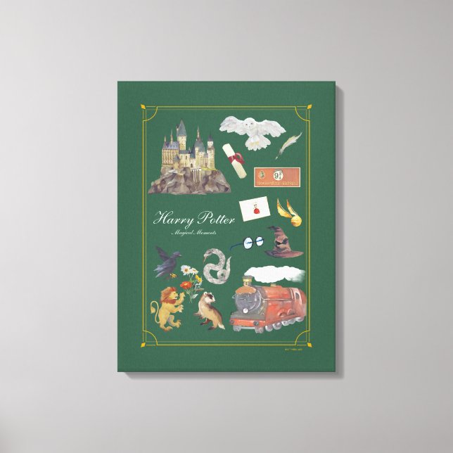 Impressão Em Tela HARRY POTTER™ | Momentos mágicos (Frente)