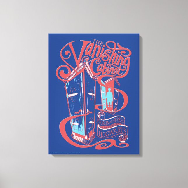 Impressão Em Tela Harry Potter | O Armário Desaparecedor (Frente)