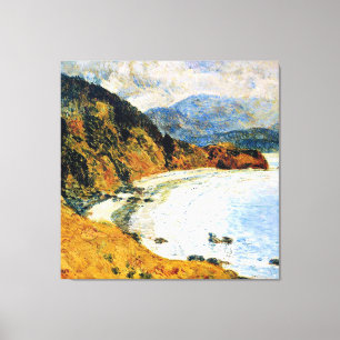 Impressão Em Tela Hassam - Praia de Ecola, Oregon