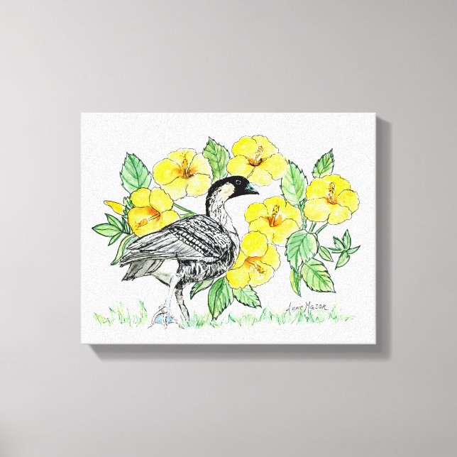 Impressão Em Tela Havaí (Frente)