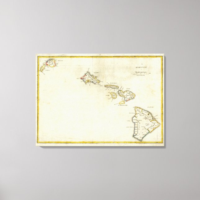 Impressão Em Tela Havaí 2 (Frente)