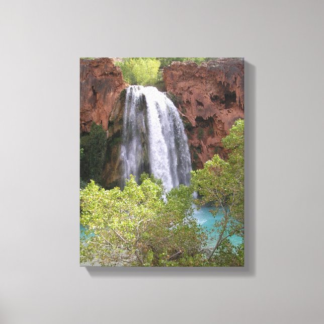 Impressão Em Tela Havasu Falls (Frente)