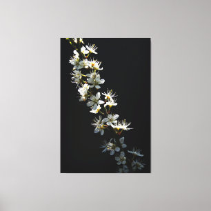 Impressão Em Tela Hawthorn Flowers 40x60 (100x150cm) waccn