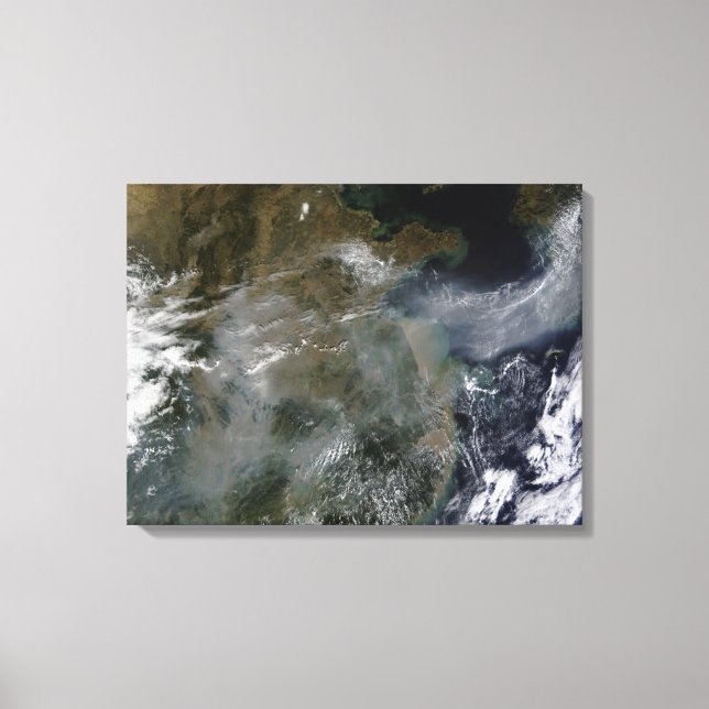 Impressão Em Tela Hazare na planície do Norte da China (Frente)