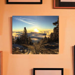 Impressão Em Tela Heavenie Manitou Incline Sunrise<br><div class="desc">Ascensão solar acima das nuvens do topo da inclinação de manitou em uma manhã fria de fevereiro.</div>