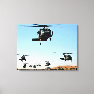 Impressão Em Tela Helicóptero de UH-60 Blackhawk