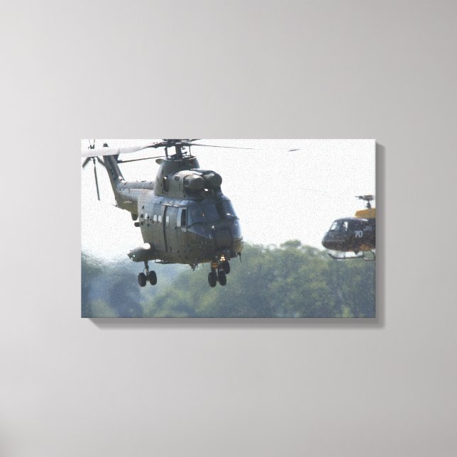 Impressão Em Tela helicóptero Puma (Frente)