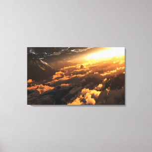 Impressão Em Tela Heliocêntrico (Dia)