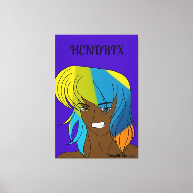 IMPRESSÃO EM TELA HENDRIX (Frente)