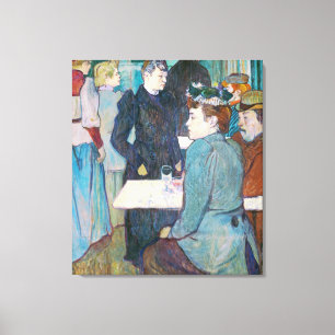 Impressão Em Tela Henri de Toulouse-Lautrec   Moulin de la Galette