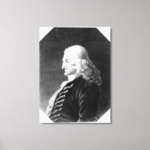 Impressão Em Tela Henry Fielding gravou por Samuel Freeman