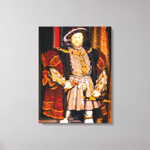 Impressão Em Tela Henry VIII Tudors História Rei Inglaterra seis Esp