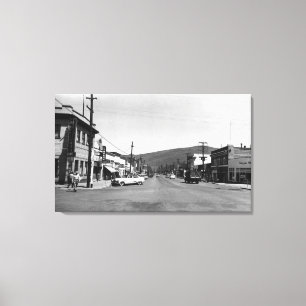 Impressão Em Tela Heppner, fotografia da opinião de rua principal d