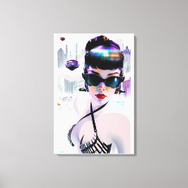 Impressão Em Tela Her Future Peaks