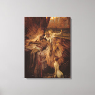 Impressão Em Tela Herbert Draper - O Lato Por Icarus