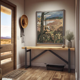 Impressão Em Tela Herbst e Chiemsee | Leo Putz Landscape Art