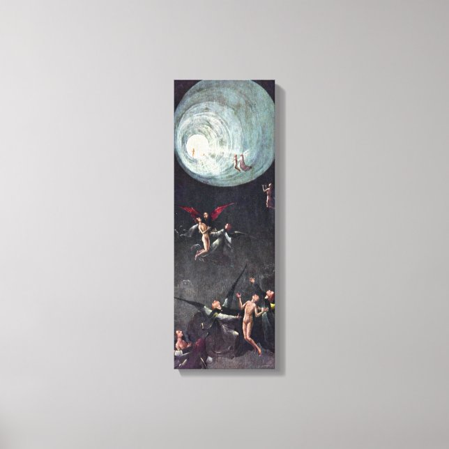 Impressão Em Tela Hieronymus Bosch - Ascensão da Abençoada (Frente)