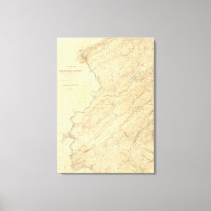 Impressão Em Tela Highlands of New Jersey