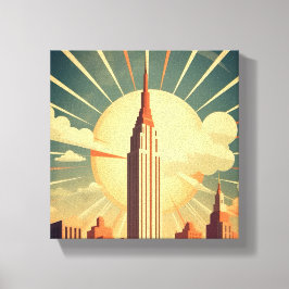 Impressão Em Tela Hightower Sunrise