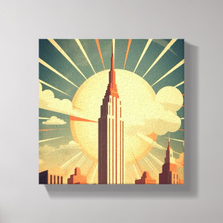 Impressão Em Tela Hightower Sunrise