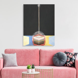Impressão Em Tela Hilma Af Klint, A Pomba Nº2, Arte Abstrata