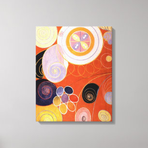 Impressão Em Tela Hilma af Klint - Eles Dezenas Mantêm-Se IV