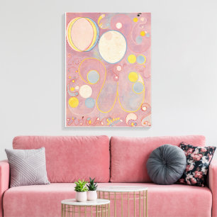Impressão Em Tela Hilma Af Klint, Os Dez Maiores Sem8, Abstrato Art