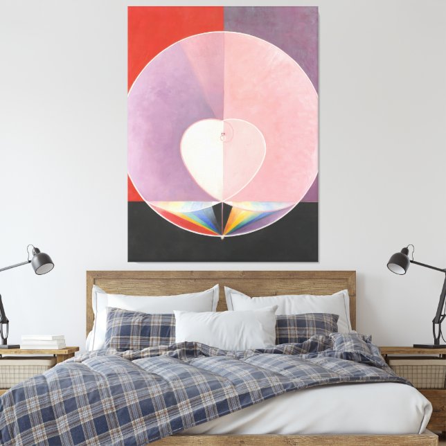 Impressão Em Tela Hilma af Klint - Pombas (Insitu(Quarto))