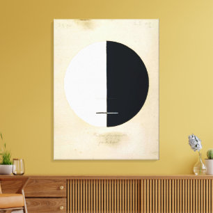 Impressão Em Tela Hilma Af Klint, ponto de vista de Buda, Abstrato A