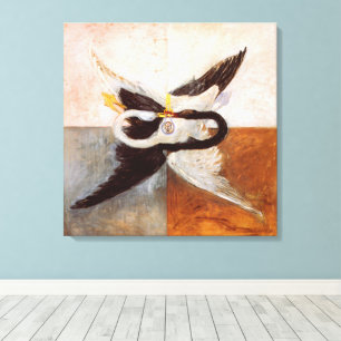 Impressão Em Tela Hilma Af Klint, The Swan No.24, Abstrato Art