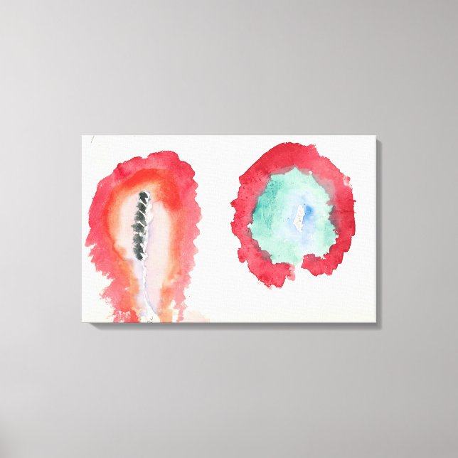 Impressão Em Tela Hilma af Klint - WHEAT AND WORMWOOD 1922 (Frente)