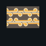 Impressão Em Tela Hip Abstrato Wave Curvas Fusão industrial Arte fin<br><div class="desc">Lindos círculos geométricos de coloração amarela escura e castanha, siena terra cotta laranja, contemporânea formam o padrão artístico. Design de minimalismo elegante, na moda e eclético para o designer artístico de interiores, o decorador de decoração artística, o popular motif de quadril, o estilo de arte retrô vintage ou o amante...</div>