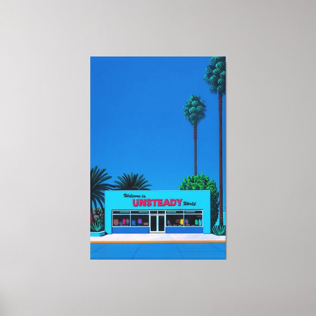 Impressão Em Tela Hiroshi Nagai (Frente)