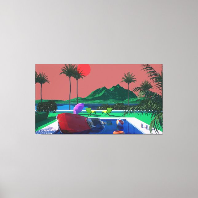 Impressão Em Tela hiroshi nagai (Frente)